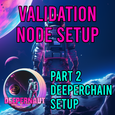 Deeper Network Validation Node Setup: Part 2 - Deeperchain Preparations