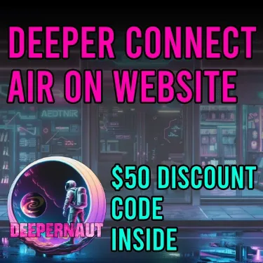 Get The Deeper Connect Air From Their Website Now - Not Just on Indiegogo.