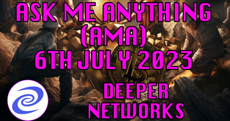 Deeper Network AMA: 6th July 2023 with Eric Ma