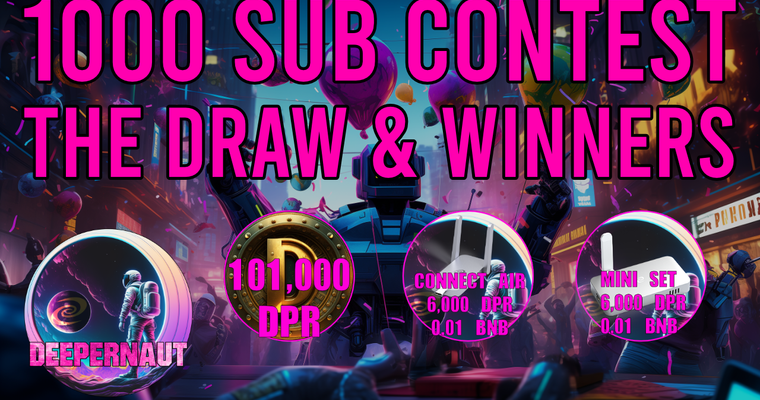 1000 Subscriber Contest Giveaway - The Draw & Results